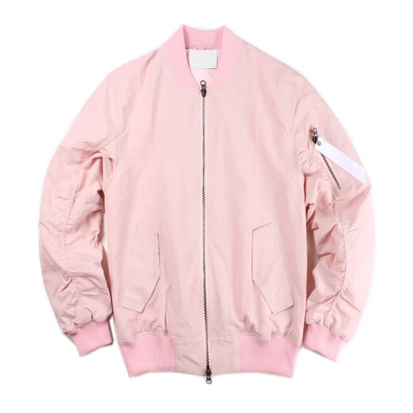 LIMITED EDITION BOMBER JACKET // BABY PINK on The Hunt
